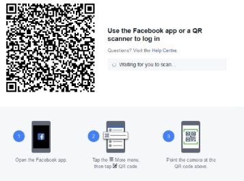 It’s possible to link QR codes to website login pages.